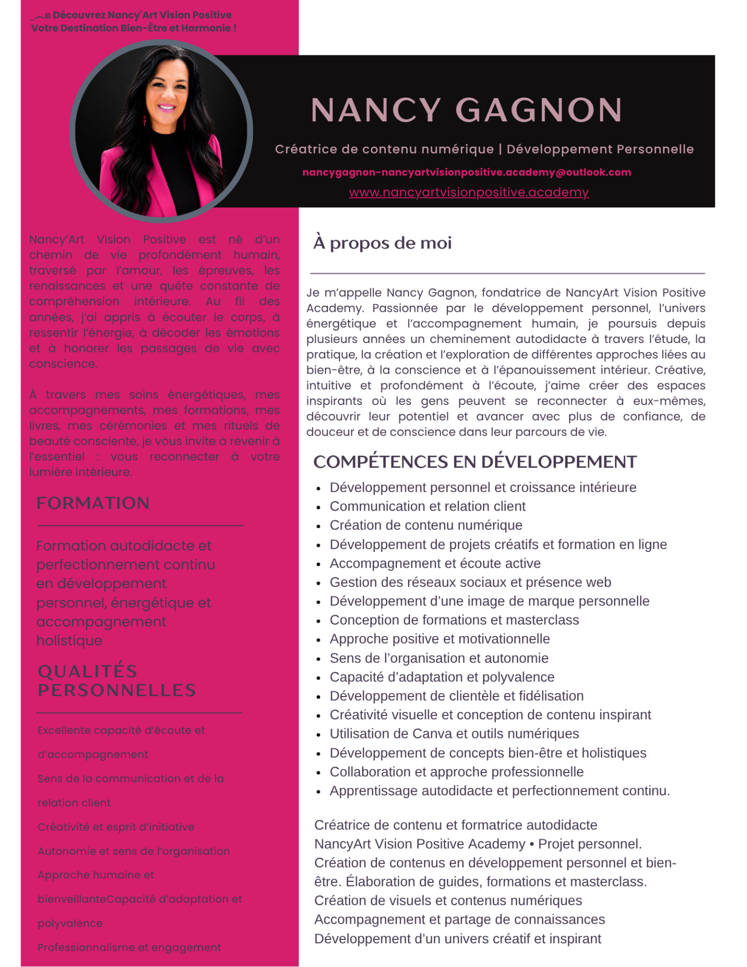 CV énergétique