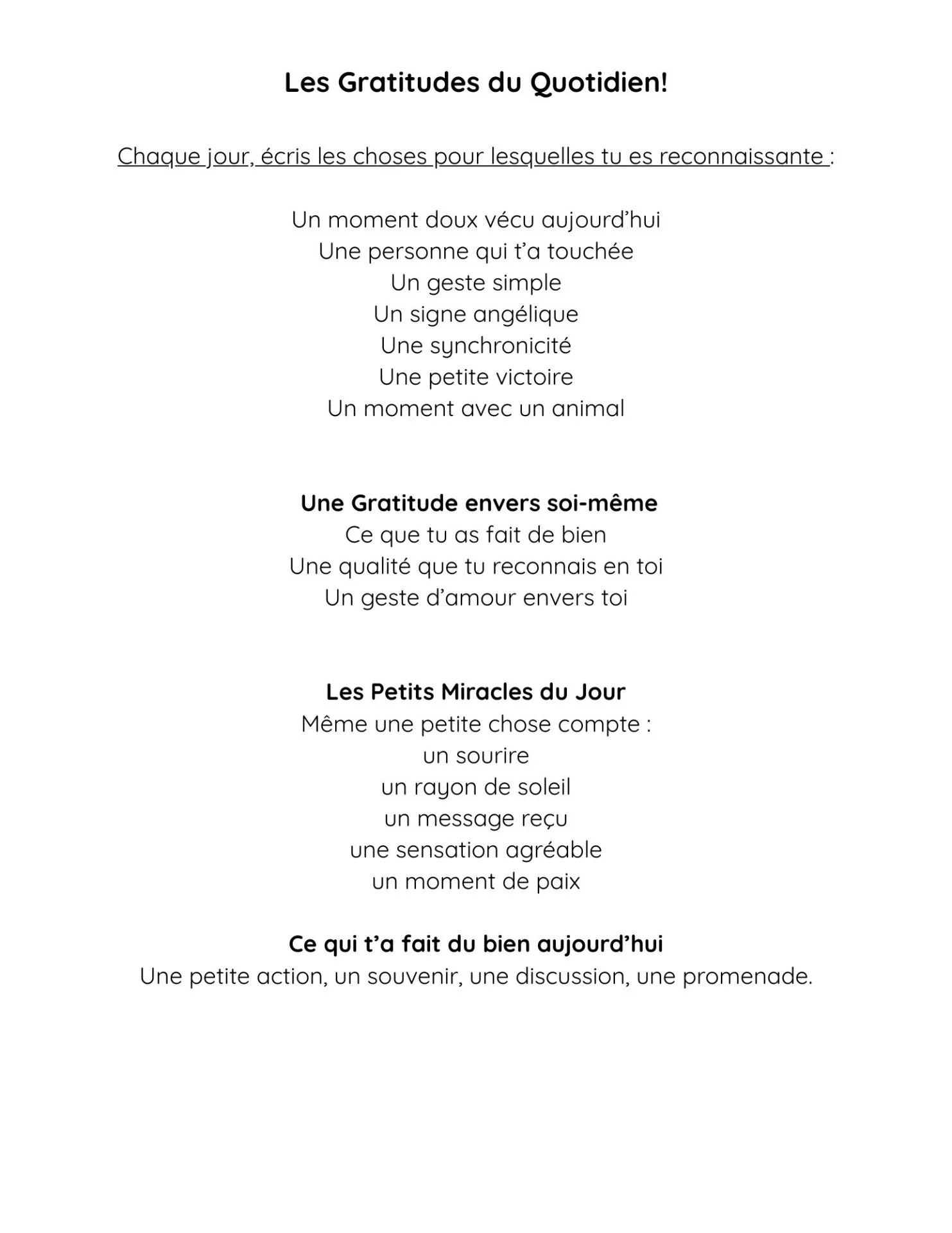 Nancy gagnon gratitude