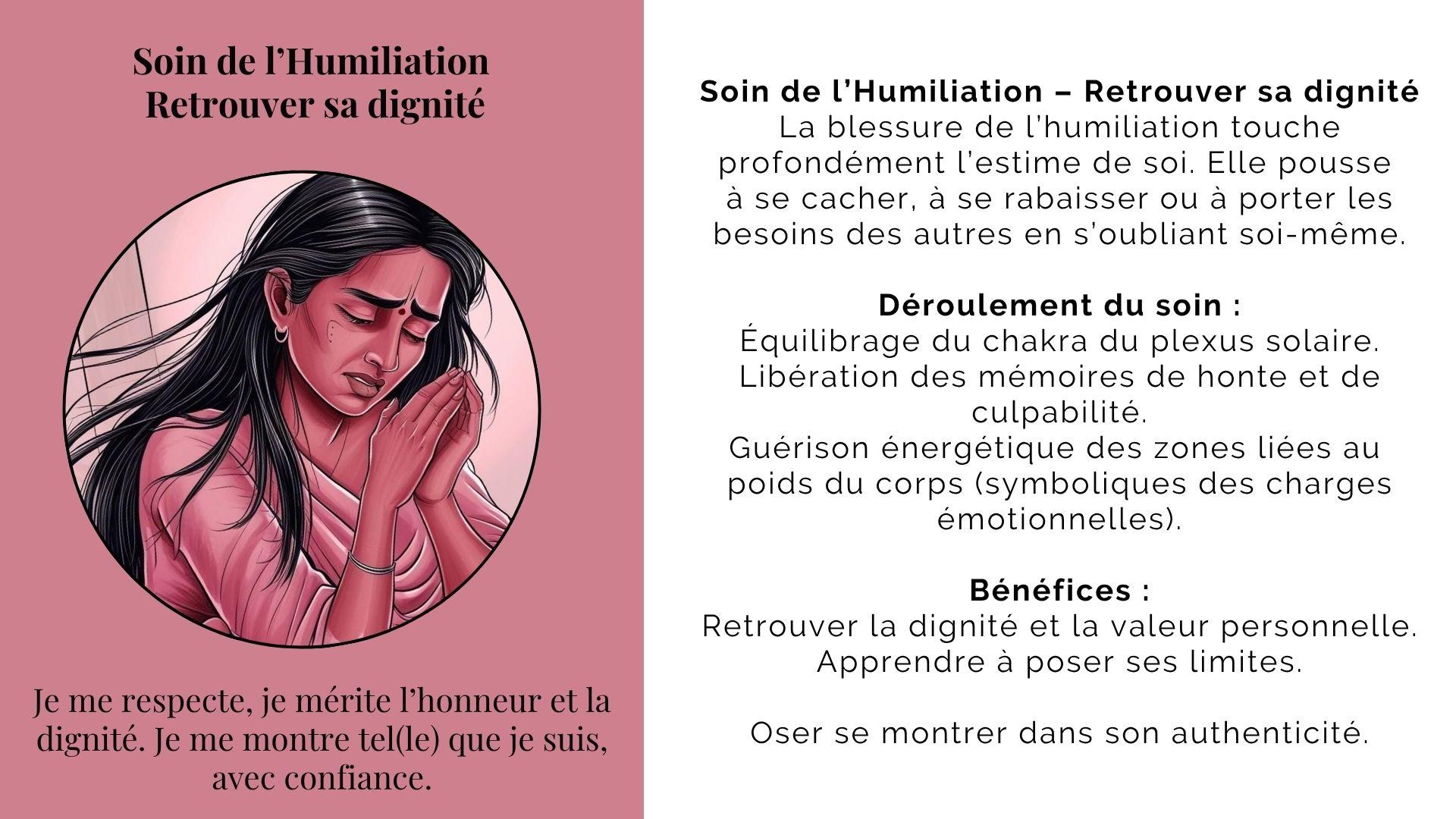Soin humiliation