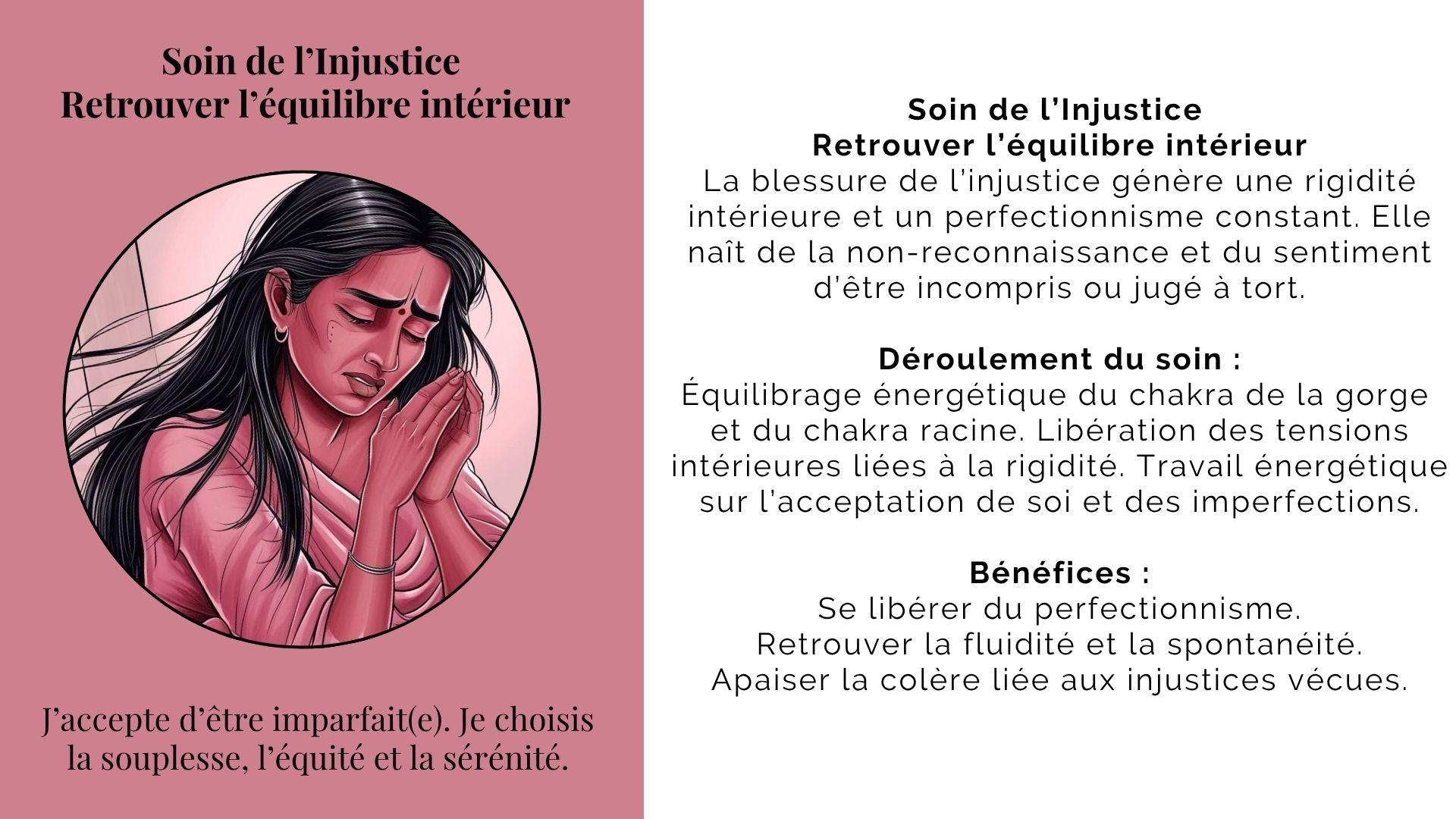 Soin injustice