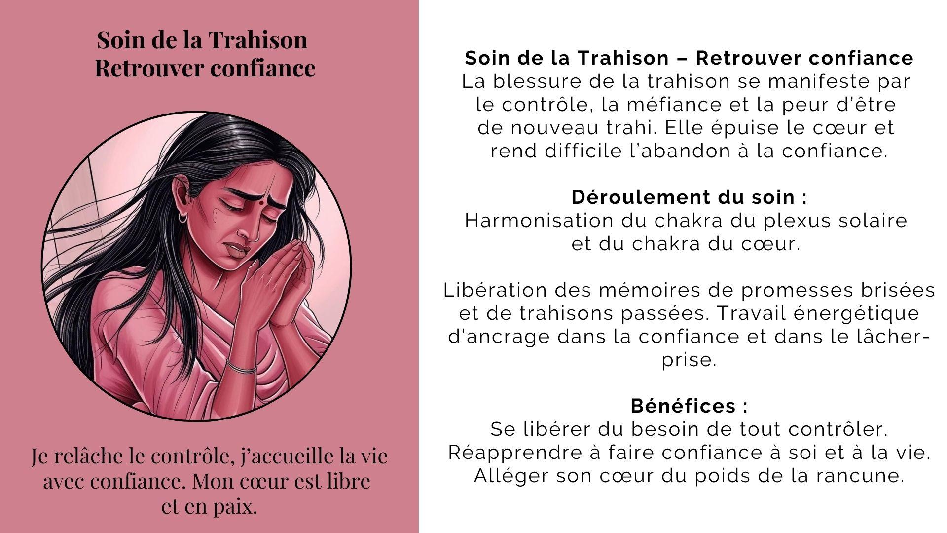 Soin trahison