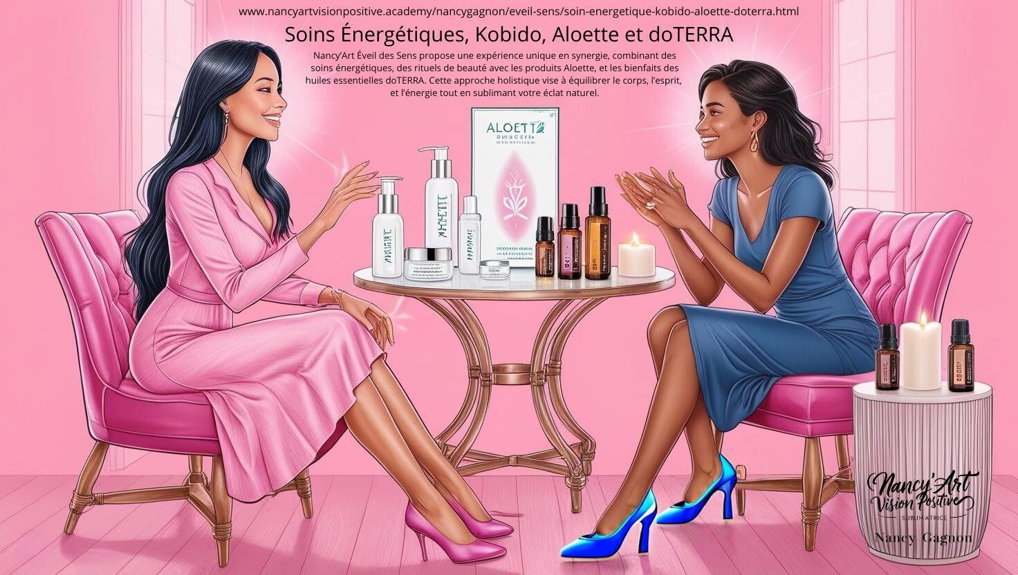 Soins energetiques kobido aloette et doterra